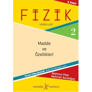 KARAAĞAÇ 9. SINIF FIZIK FASIKÜLLERI-2 (ISBN: 9786058579705)