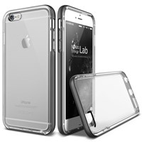 Verus iPhone 6 Plus/6S Plus Crystal Bumper Series Kılıf - Renk : Steel Silver