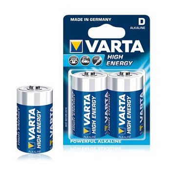 Varta High Energy Büyük Pil - D