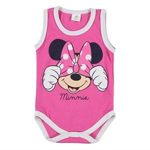 Disney Minnie Mouse Askılı Body Fuşya 6-9 Ay 25145393