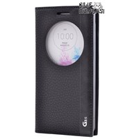 LG G3 Beat Kılıf Magnum Deri Gizli Mıknatıslı Siyah