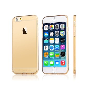 Totu Design Soft series Transparant thin iPhone 6S Plus kılıf Gold