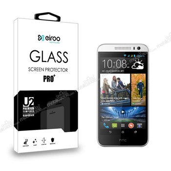 Eiroo HTC Desire 616 Tempered Glass Cam Ekran Koruyucu