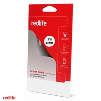 Redlife Galaxy A7 Ultra Şeffaf Ekran Koruyucu 5 Li Paket Ön