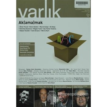 Varlık Aylık Edebiyat ve Kültür Dergisi Sayı: 1275 - Emre Sünter 3990000017683