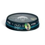TDK DVD+R 16X 4 7 GB 10'lu Cake Box