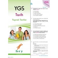 YGS Tarih Yaprak Testler (ISBN: 9786051342108)