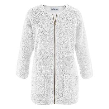 Bpc Bonprix Collection Polar Ceket, Uzun Kollu - Maite Kelly Tasarımı - Beyaz 32033290