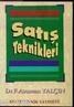 Satış Teknikleri (ISBN: 1000229100219)