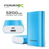 Codegen Powerx 5200 Mah Mavi Powerbank Taşınabilir Şarj Cihazı