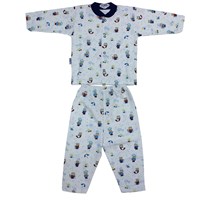 Sebi Bebe 51031 Şemsiyeli Bebek Pijama Takımı Lacivert 3-6 Ay (62-68 Cm) 33442815