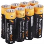 Battery Tech 1 5 V AA LR06 Süper Alkalin Kalem Pil 8'li Paket