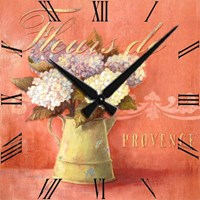 Frank Ray Provence Çiçekleri Duvar Saati 40 cm 29999362