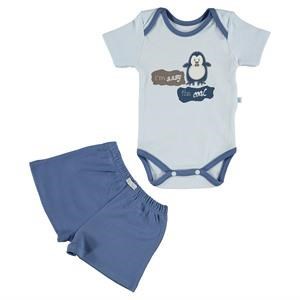 For My Baby 2`Li Şort Takım Indigo 3 Yaş 25145426