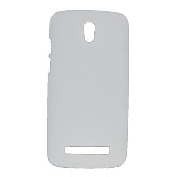 HTC Desire 500 Rubber Kapak - Kılıf Beyaz