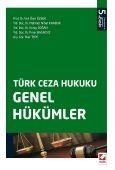 Türk Ceza Hukuku Genel Hükümler Veli Özer Özbek (ISBN: 9789750230196)