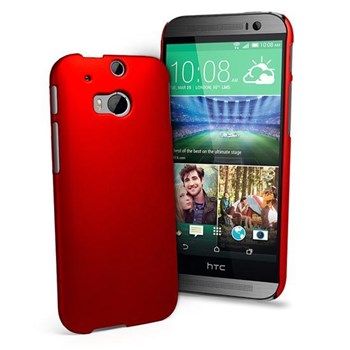 Microsonic Premium Slim HTC One M8 Kırmızı Kılıf