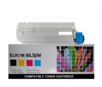 Oki C801 Toner, Oki C821 Toner, Oki 44643005 Toner, Sarı Muadil Toner