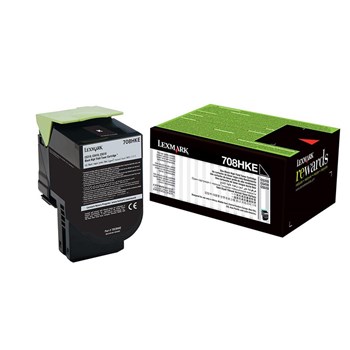 Lexmark 708hke Siyah Yüksek Performans Toner