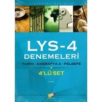FDD LYS 4 Denemeleri 4'Lü Set (ISBN: 9786053210153)