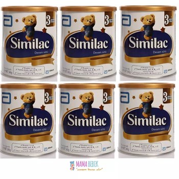 Similac 3 1+ Yaş 6x360 gr Çoklu Paket Bebek Devam Sütü