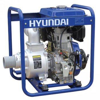 Hyundai DHY100E Marşlı Dizel Su Motoru 