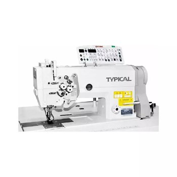 Typical GC-6875-HD3 Büyük Mekik İptalli Çift İğne Makinesi