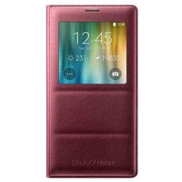 SAMSUNG EF-CN910B Galaxy Note 4 S-View Cover Kırmızı