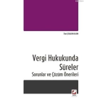 Vergi Hukukunda Süreler (ISBN: 9789750221521)