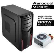 AeroCool V2X Red Edition 600W (AE-V2X-RD600)