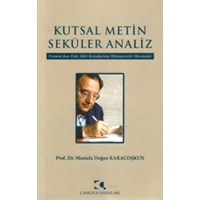 Kutsal Metin Seküler Analiz (ISBN: 9789758646531)