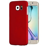 Microsonic Premium Slim Kılıf Samsung Galaxy S6 Edge Kılıf Kırmızı