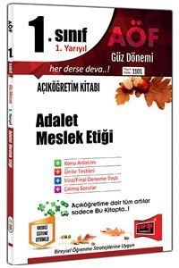 1. Sınıf 1. Yarıyıl Adalet Meslek Etiği Kod:1101 Yargı Yayınları (ISBN: 9786051575674)