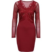 Bodyflirt Boutique Dantelli Elbise - Kırmızı 31462575