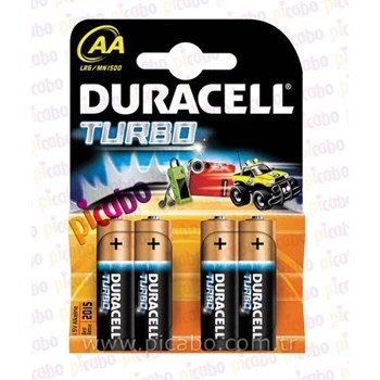 Duracell Turbo AA Kalem Pil 4 lü