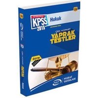 KPSS A Grubu Hukuk Çek Kopart Yaprak Test Murat Yayınları 2015 (ISBN: 9789944660860)