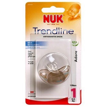 NUK Adore Emzik Silikon No:1 0-6m 33503205