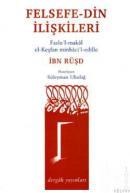Felsefe-Din Ilişkileri (ISBN: 9789756611678)