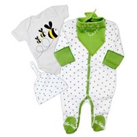 Baby Corner Arı 4`lü Tulumlu Set 6-9 Ay 31278611