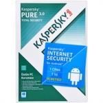 Kaspersky Pure 3 0 Total Security + Android İnternet Security Hediyeli