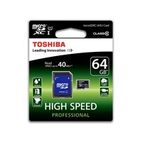 TOSHIBA 64GB C10 40MB/sn MICRO SDXC UHS TELEFON - HAFIZA KARTI