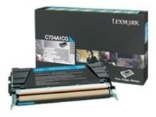 Lexmark C734- X734-C736- X736- X738 6k Mavi Toner