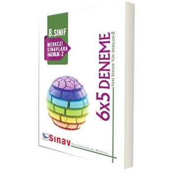 8.Sınıf Tüm Dersler 2 6x5 Denemeler Sınav Dergisi Yayınları (ISBN: )