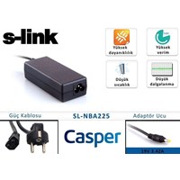 S-Link Sl-Nba225 19V 3.42A 1.7Mm/4.0Mm Casper Ultrabook Standart Adaptör