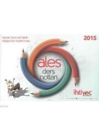 ALES Ders Notları 2015 (ISBN: 9786051307350)