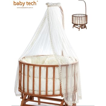 Baby Tech Topkapı Ahşap Bebek Beşiği
