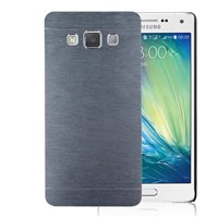 Microsonic Samsung Galaxy E7 Kılıf Hybrid Metal Gümüş