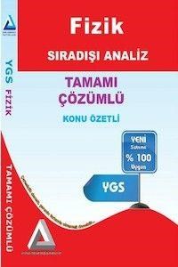 YGS Fizik Konu Özetli Tamamı Çözümlü Soru Bankası Sıradışı Analiz (ISBN: 9786054472130)