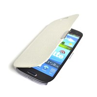 Microsonic Mıknatıslı Ultra Thin Kapaklı Samsung Galaxy S3 Kılıf Beyaz