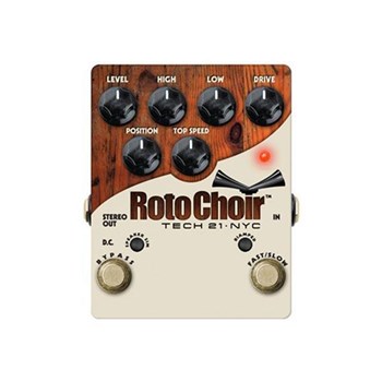 Tech 21 Roto Choir Rotary Speaker Emulator Gitar Efekt Pedalı 32874324